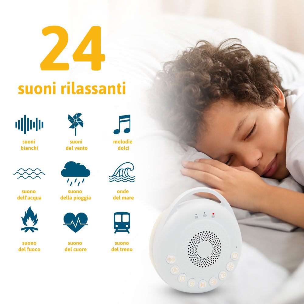 Generatore Rumore Bianco per Acufene e Neonati - White Noise