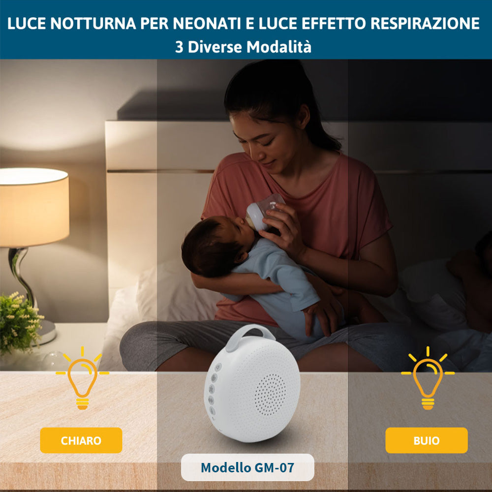 Generatore Rumore Bianco per Acufene e Neonati - White Noise