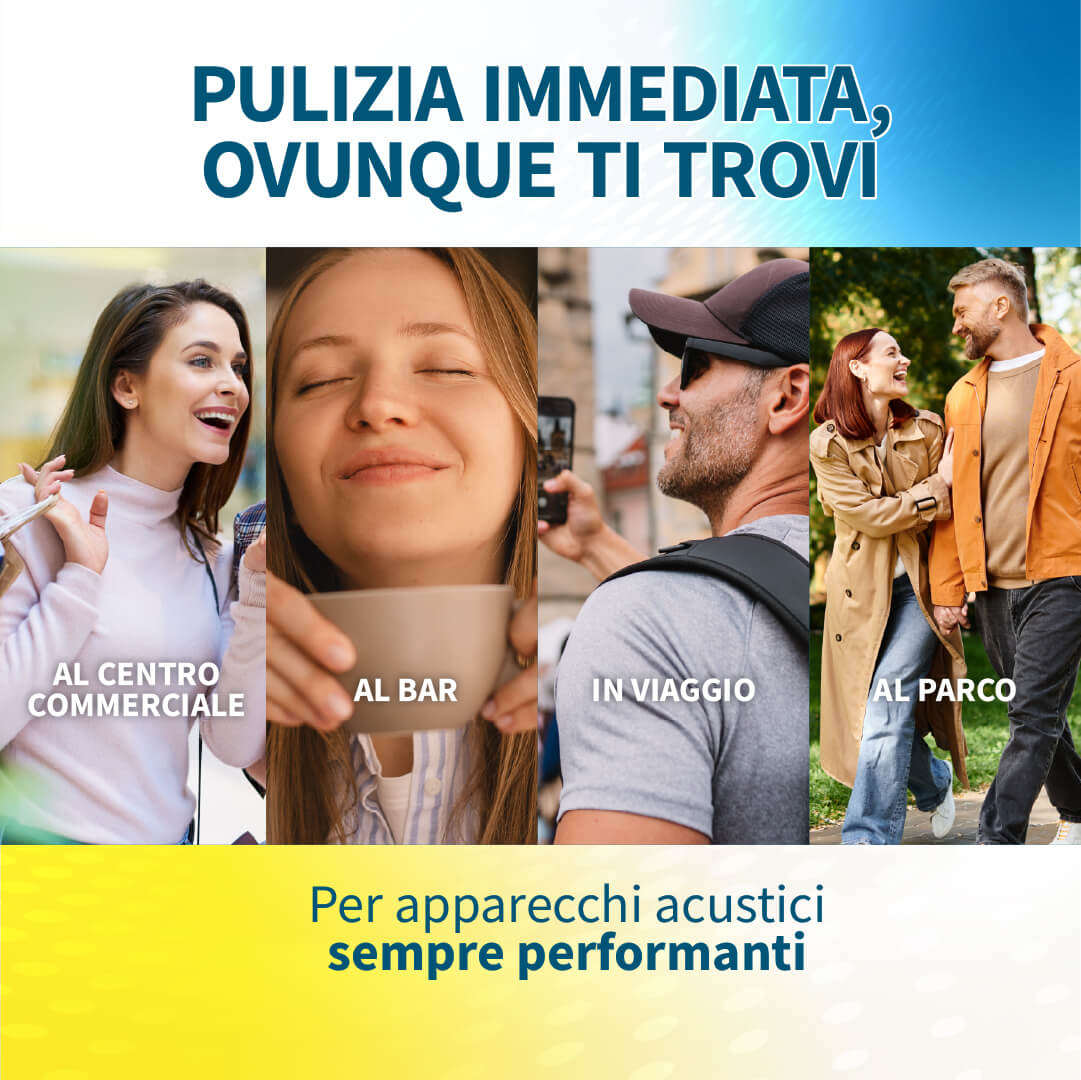 Scatola da 200 Salviette Detergenti Igienizzanti Salviettine per Apparecchi Acustici