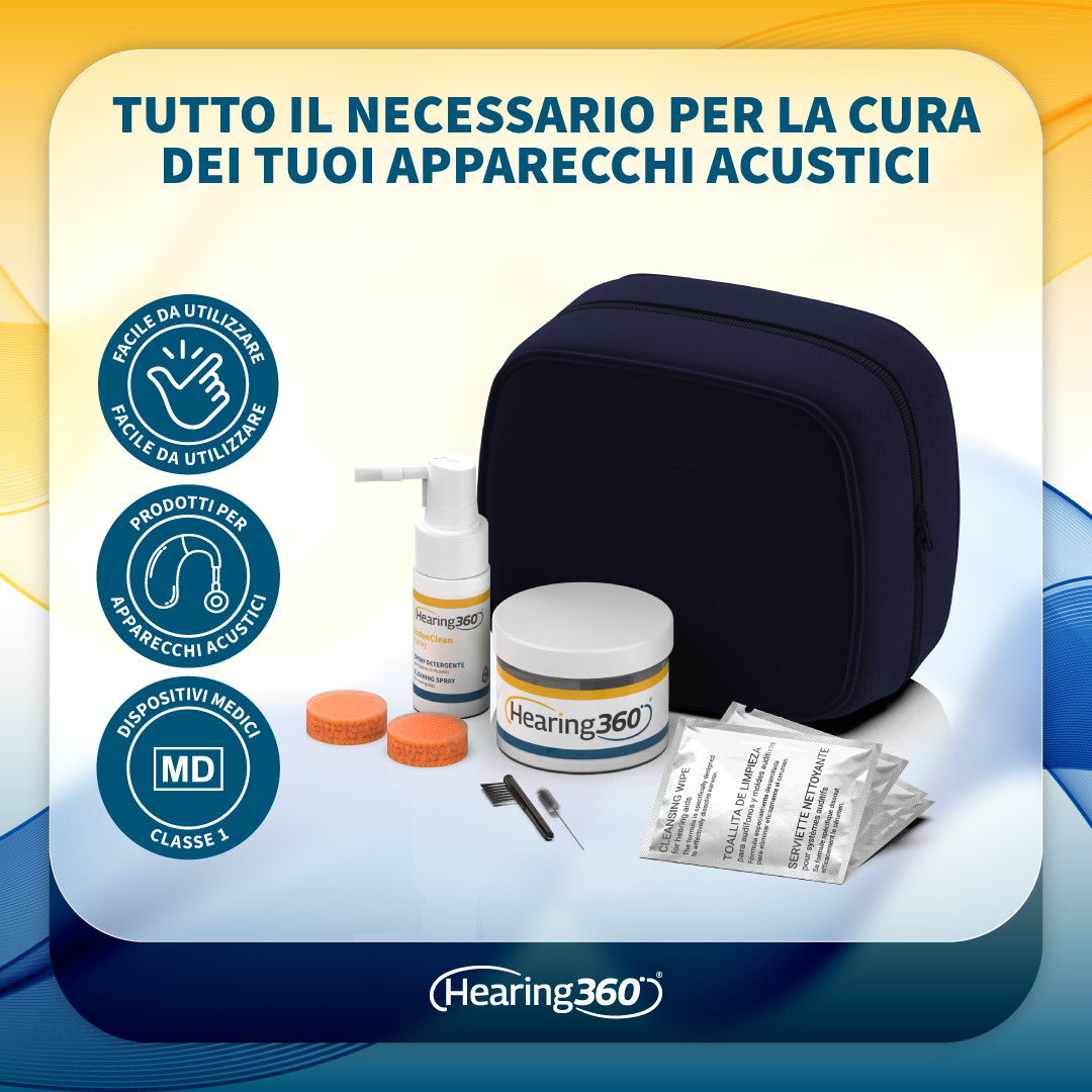 Starter kit per Pulizia Apparecchio o Amplificatore Acustico