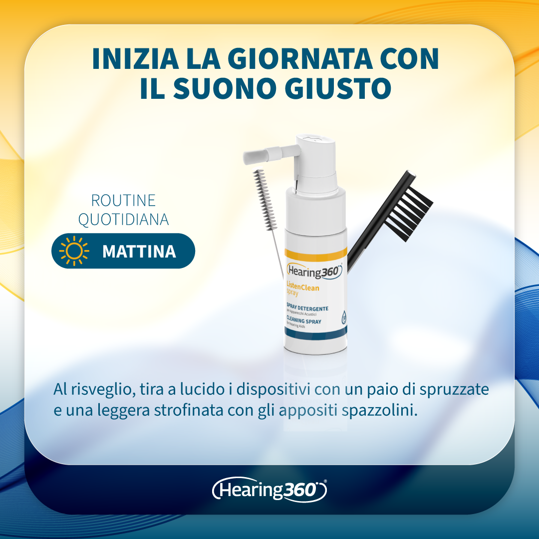 Starter kit per Pulizia Apparecchio o Amplificatore Acustico