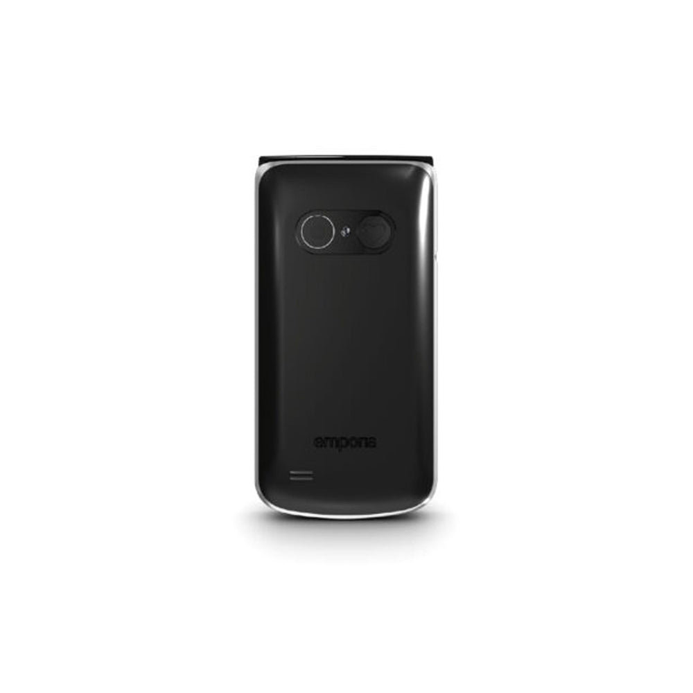 emporia TOUCHSMART2 Telefono a conchiglia 4G per anziani con Whatsapp, Bluetooth, display touch e tasti illuminati
