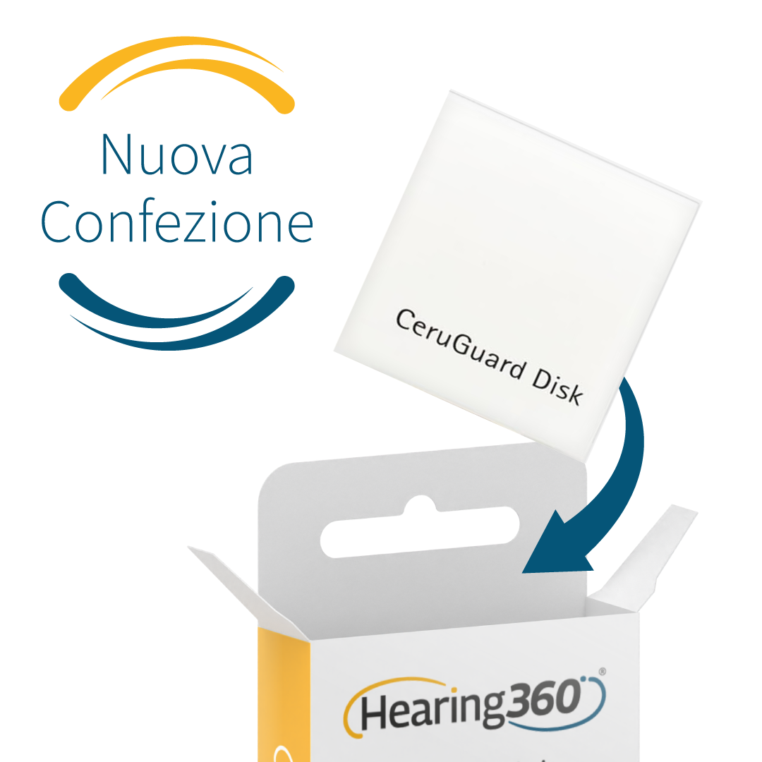 Filtri Paracerume CeruShield Disk CeruGuard Disk per Apparecchi Acustici Phonak