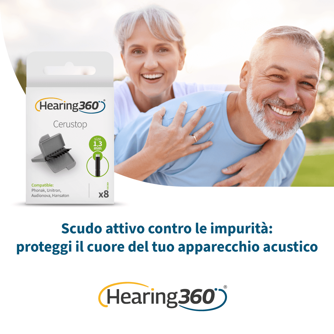 Filtri Paracerume Cerustop Compatibili con gli Apparecchi Acustici Phonak ed altri marchi