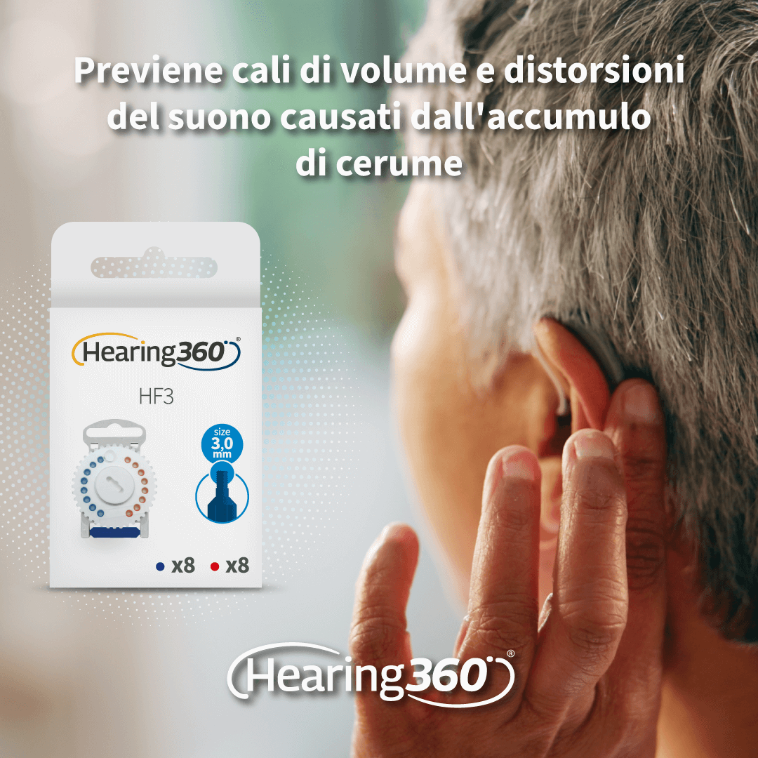 Filtri Paracerume HF3 per Apparecchi Acustici Compatibili con vari marchi