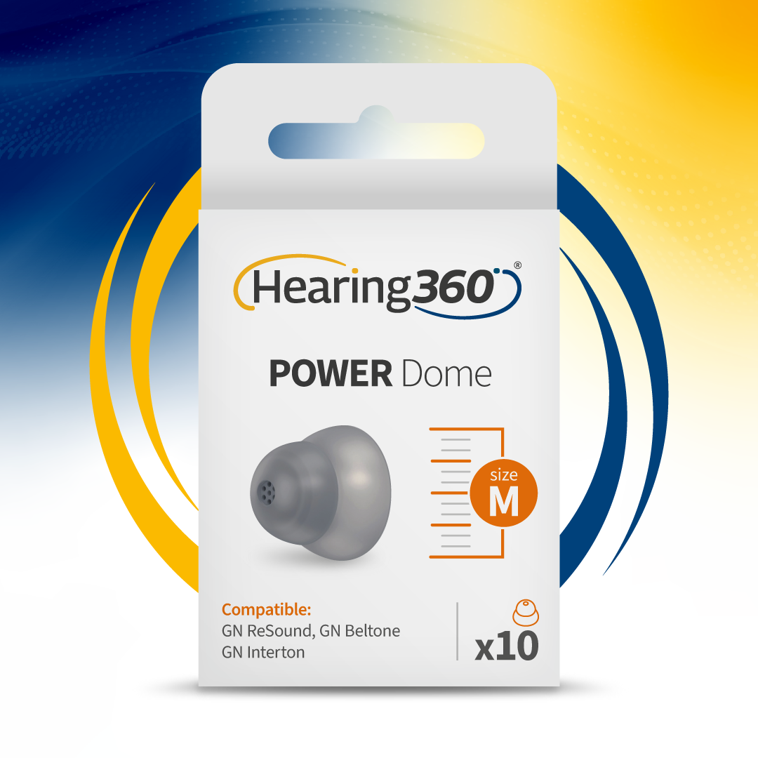 10 Cupole Dome POWER per Apparecchi Acustici CIAO, GN ReSound, GN Beltone e GN Interton