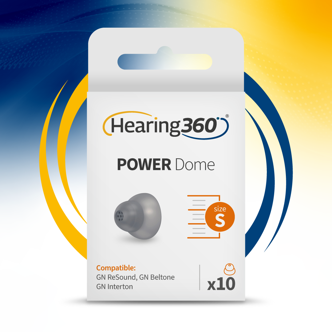 10 Cupole Dome POWER per Apparecchi Acustici CIAO, GN ReSound, GN Beltone e GN Interton