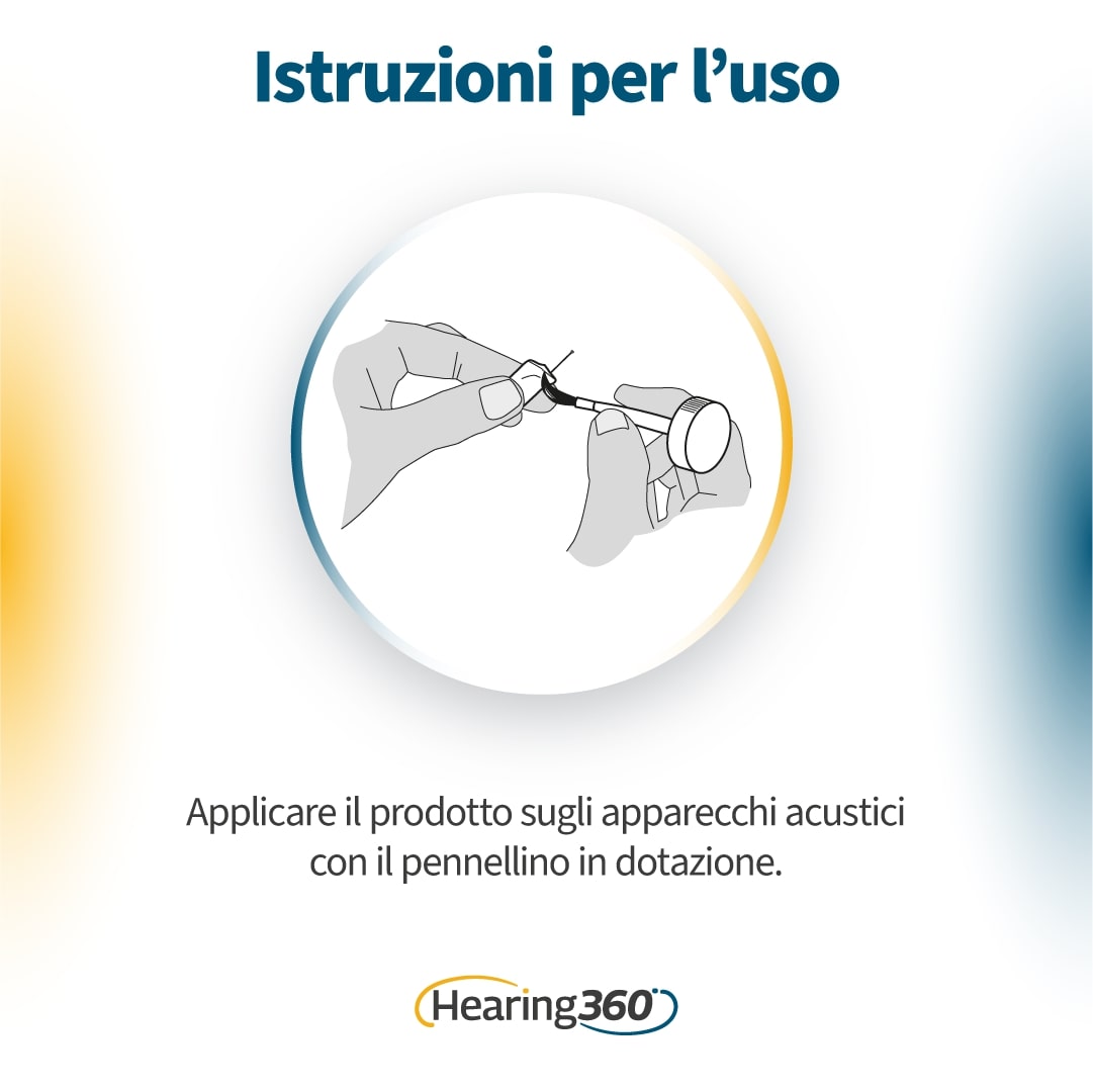 Olio alla Mandorla Naturale Lubrificante da 15 ml per facilitare l'inserimento e l'estrazione di Apparecchi Acustici