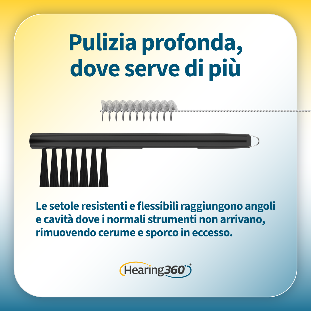 Spazzolini di Pulizia per Apparecchi Acustici