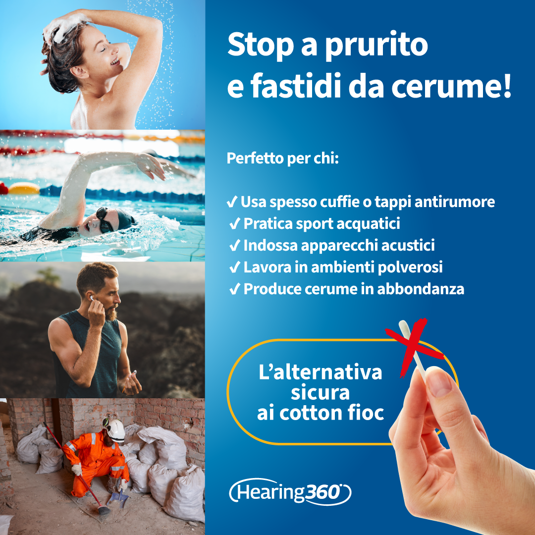 Spray Auricolare Ceruminolitico per Pulizia Orecchie 50 ml