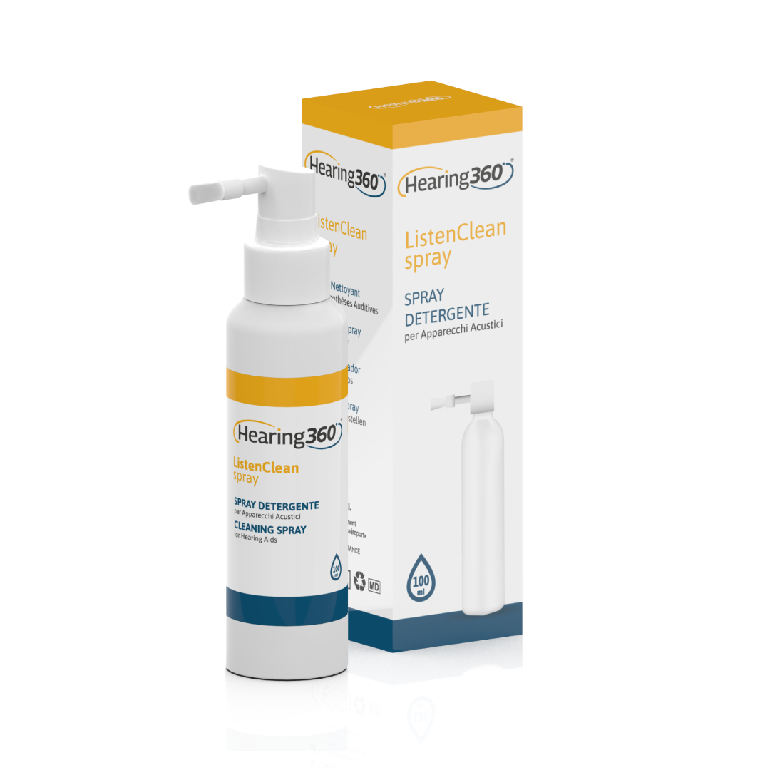 Spray Detergente per Pulizia Apparecchi Acustici