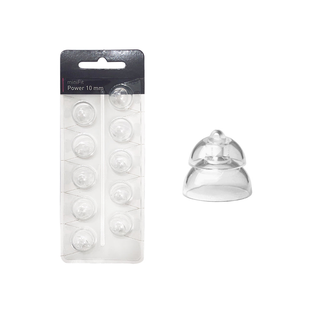 10 Cupole Dome POWER miniFit Compatibili con gli Apparecchi Acustici Oticon