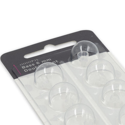 10 Cupole Dome miniFit Bass double vent compatibile con gli Apparecchi Acustici Oticon