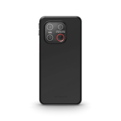 emporiaSMART.7lite - Smartphone facile per anziani con pulsante SOS, smartcover e base di ricarica inclusi