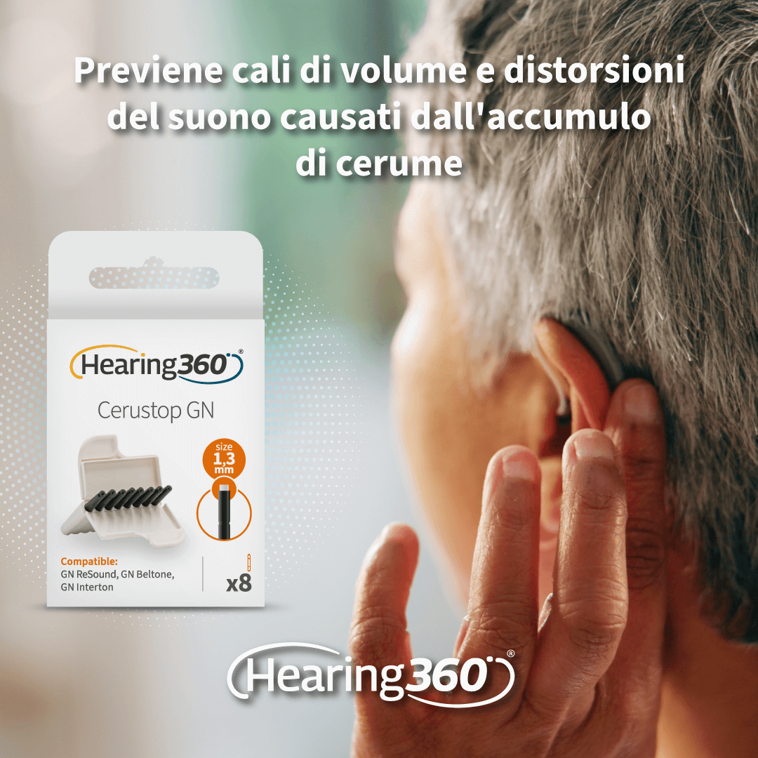 Filtri Paracerume Cerustop per Apparecchi Acustici CIAO, GN Resound, GN Beltone e GN Interton