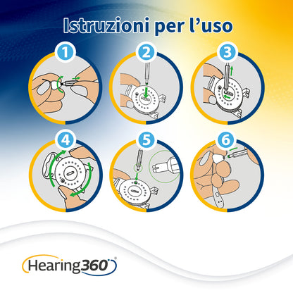 Filtri Paracerume HF4 Compatibili con gli Apparecchi Acustici Signia