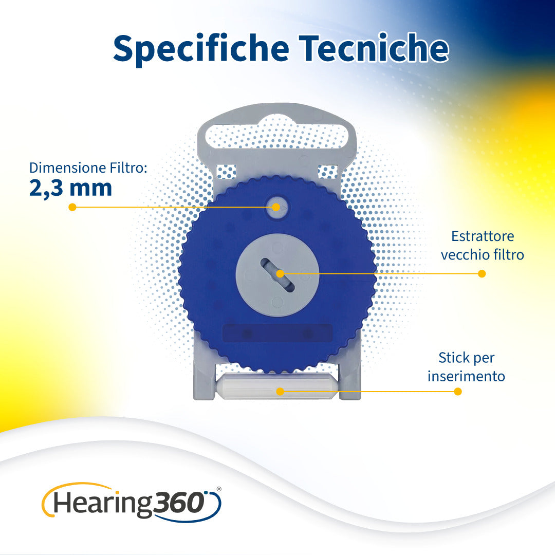 Filtri Paracerume HF4 Compatibili con gli Apparecchi Acustici Signia