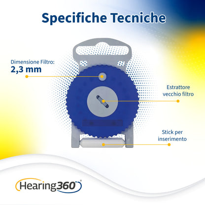 Filtri Paracerume HF4 Compatibili con gli Apparecchi Acustici Signia
