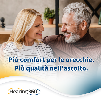 10 Cupole Dome OPEN per Apparecchi Acustici CIAO, GN ReSound, GN Beltone e GN Interton