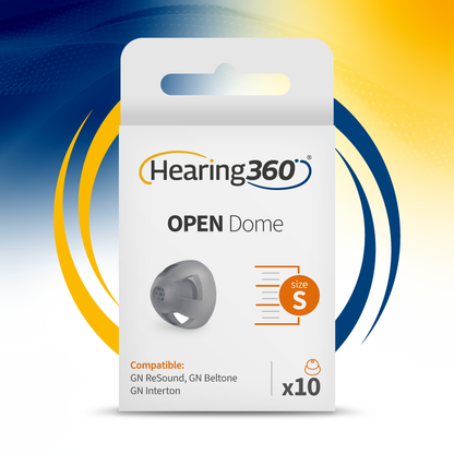 10 Cupole Dome OPEN per Apparecchi Acustici CIAO, GN ReSound, GN Beltone e GN Interton