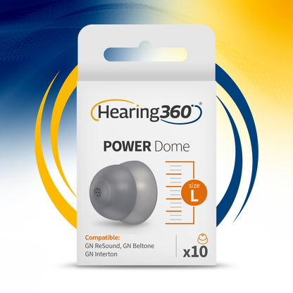 10 Cupole Dome POWER per Apparecchi Acustici CIAO, GN ReSound, GN Beltone e GN Interton