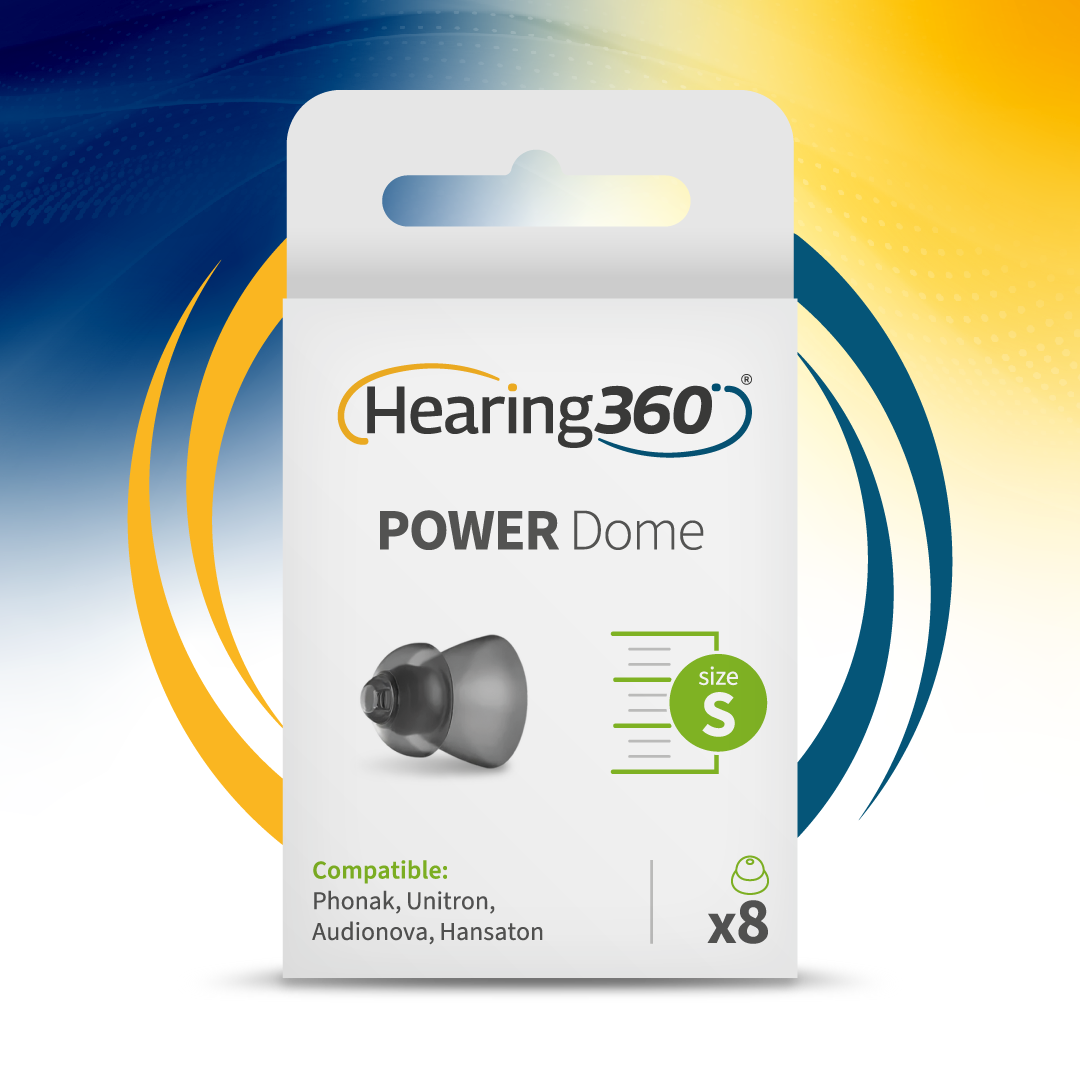 8 Cupole Dome POWER Compatibili con gli  Apparecchi Acustici Phonak RIC e Open Fit