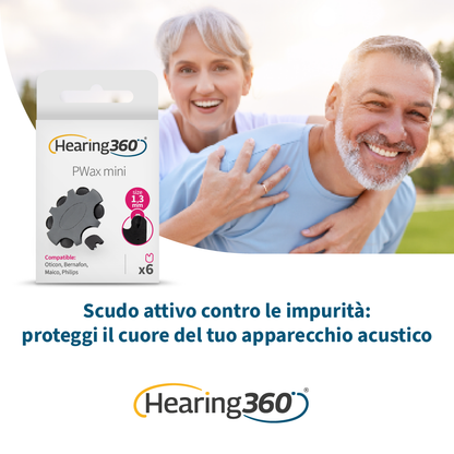 Filtri Paracerume ProWax MiniFit Compatibili con gli Apparecchi Acustici Oticon-Bernafon-Maico