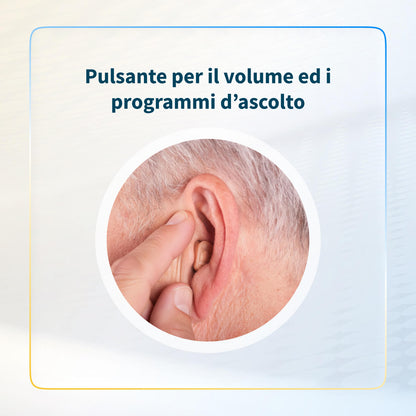 Mini Amplificatori Acustici digitali C25 a Pila quasi invisibili