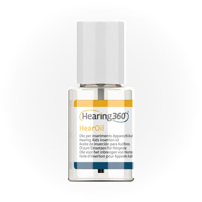 Olio alla Mandorla Naturale Lubrificante da 15 ml per facilitare l'inserimento e l'estrazione di Apparecchi Acustici