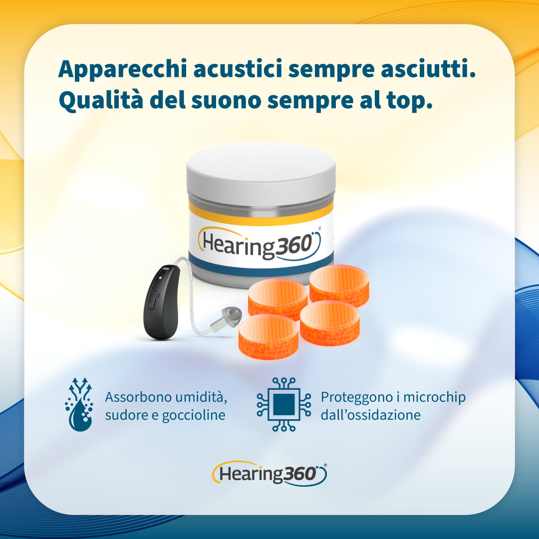 Bicchiere Disidratante Contenitore per Disidratazione dell'Apparecchio Acustico