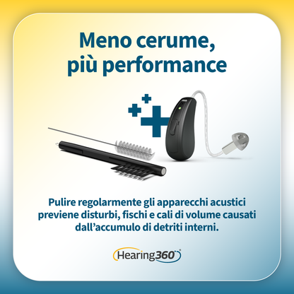 Spazzolini di Pulizia per Apparecchi Acustici
