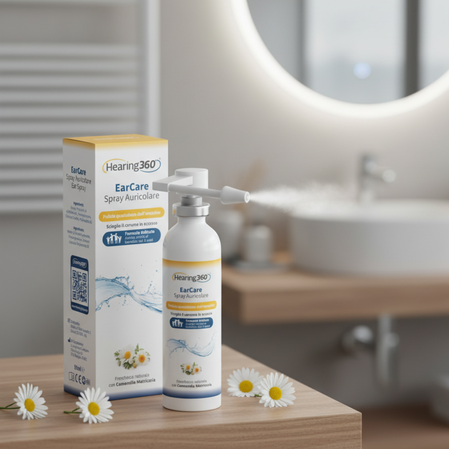 Spray Auricolare Ceruminolitico per Pulizia Orecchie 50 ml