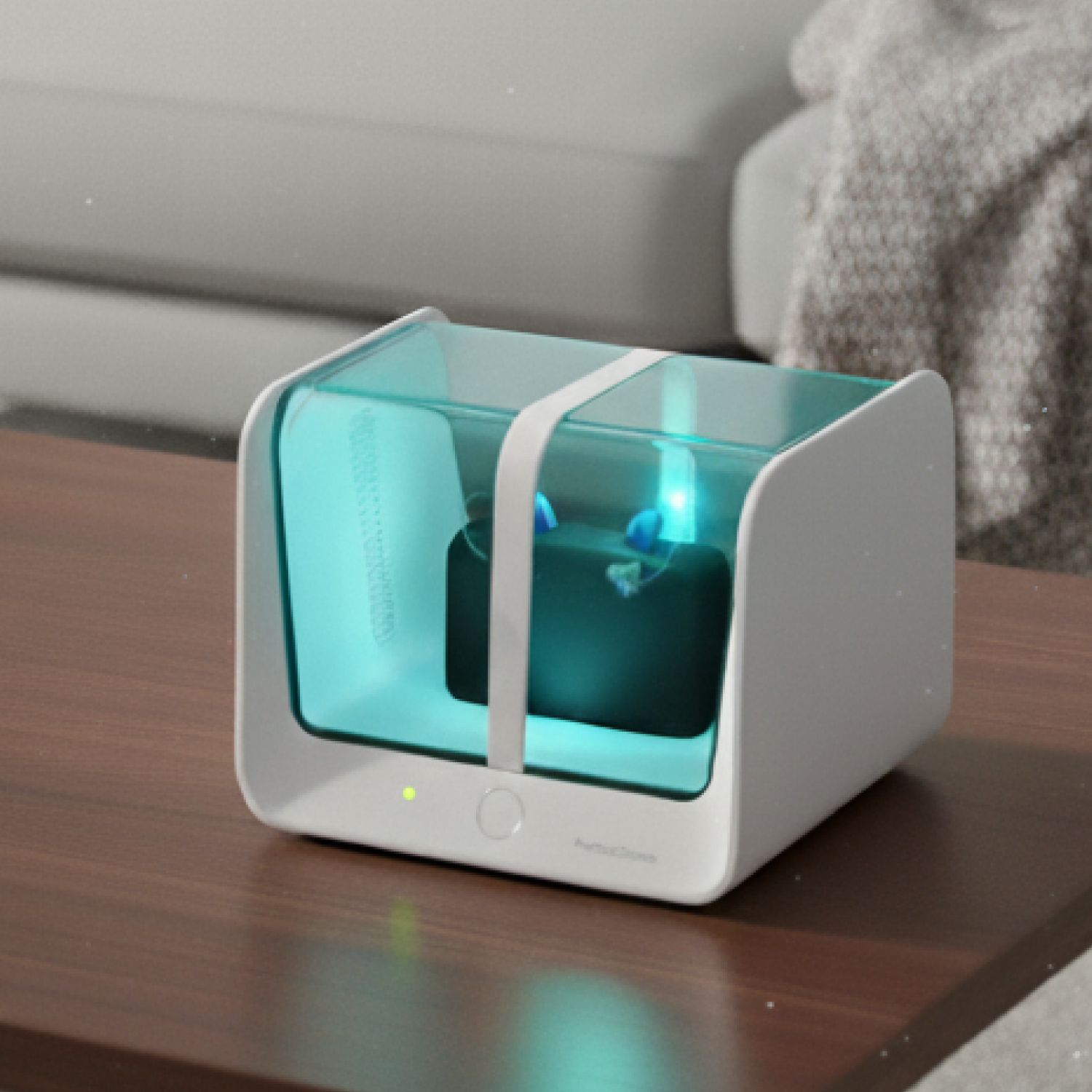 PerfectDome deumidificatore e sterilizzatore UV-C per Apparecchi Acustici