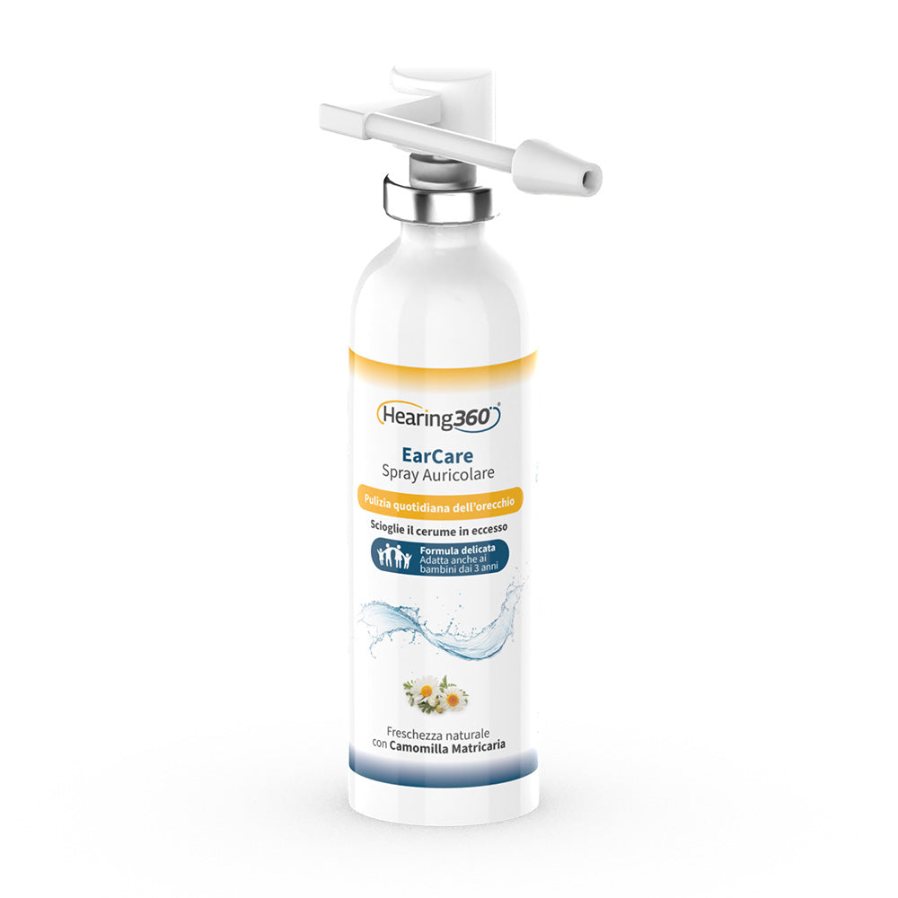 Spray Auricolare Ceruminolitico per Pulizia Orecchie 50 ml