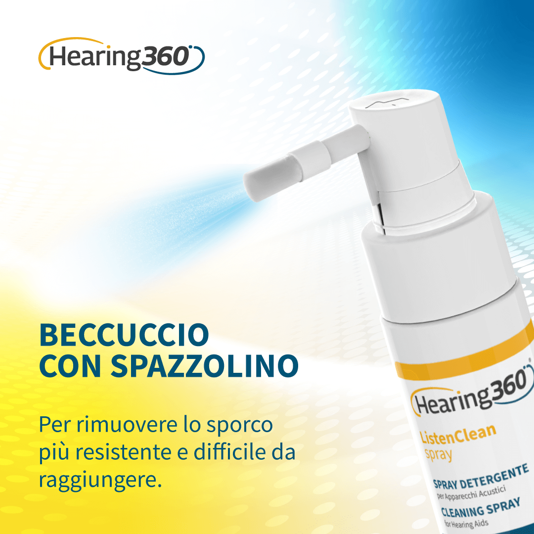 Spray Detergente per Pulizia Apparecchi Acustici